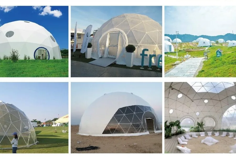 Ball tent product examples