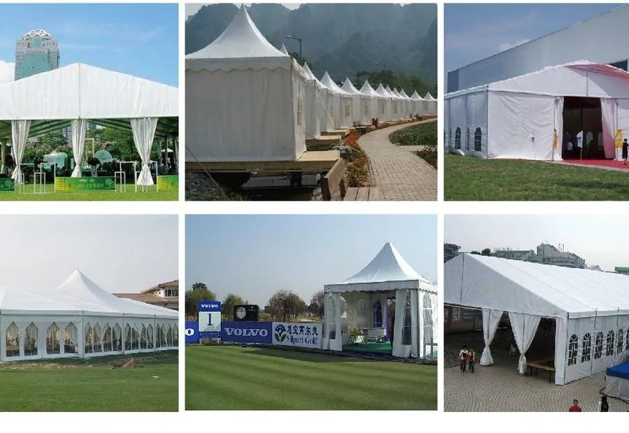 Outdoor tent product examples