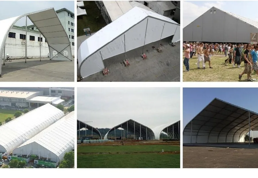Peach type tent product examples